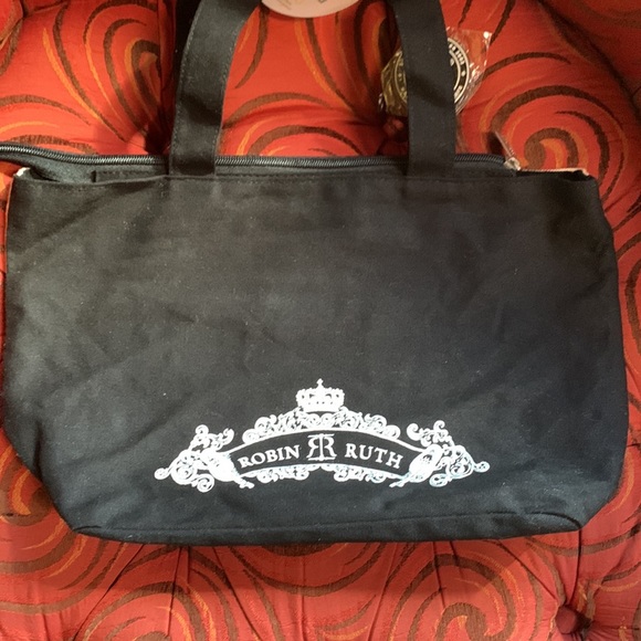 Robin Ruth Canvas Logo Tote Firenze Florence New - Picture 2 of 7